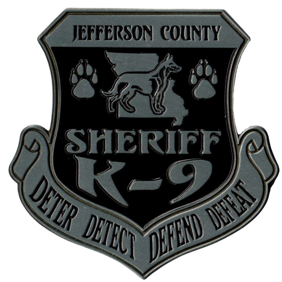 jefferson county k9 deputies with the canines